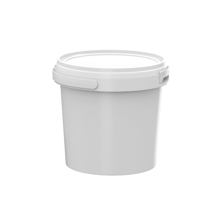 1 litre plastic pail white